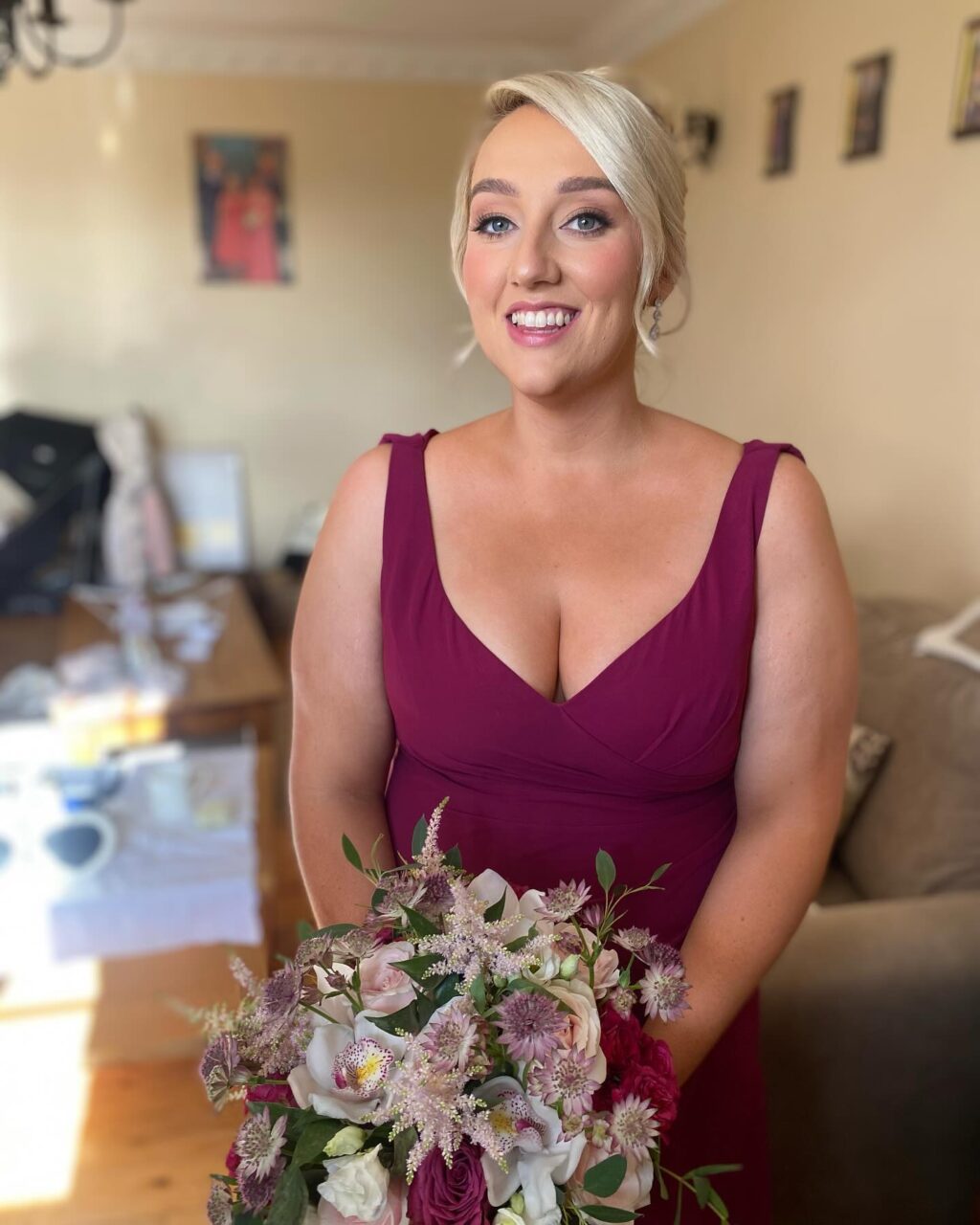 Instagram post from the_weddinghairstylist. This post is in position 2.
