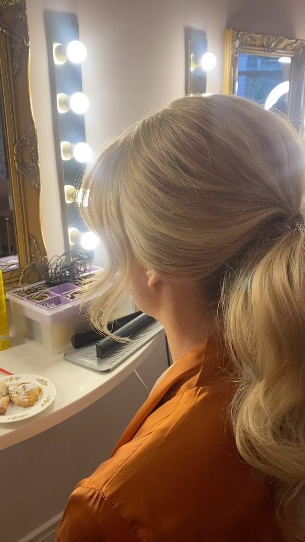 Instagram post from the_weddinghairstylist. This post is in position 5.