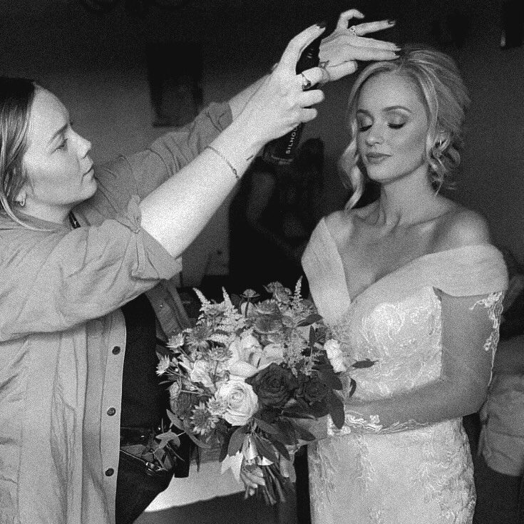 Instagram post from the_weddinghairstylist. This post is in position 1.