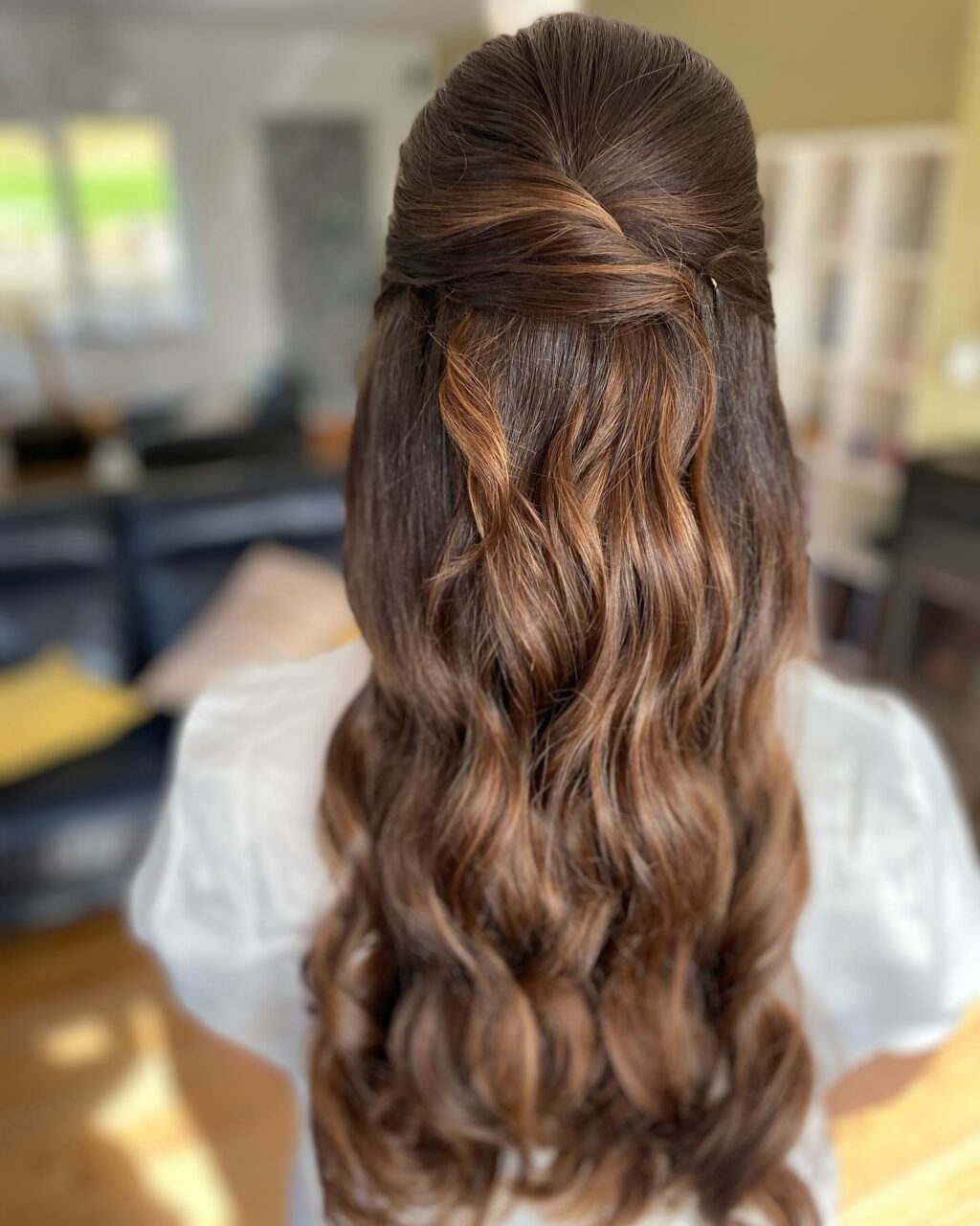 Instagram post from the_weddinghairstylist. This post is in position 2.