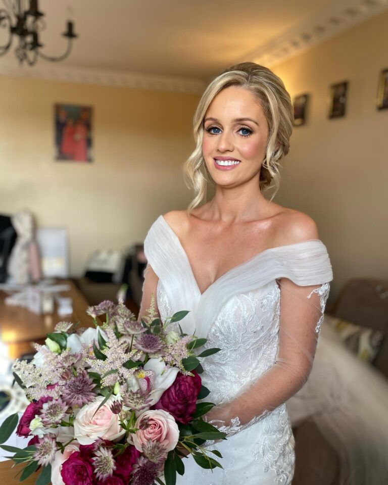 Instagram post from the_weddinghairstylist. This post is in position 3.
